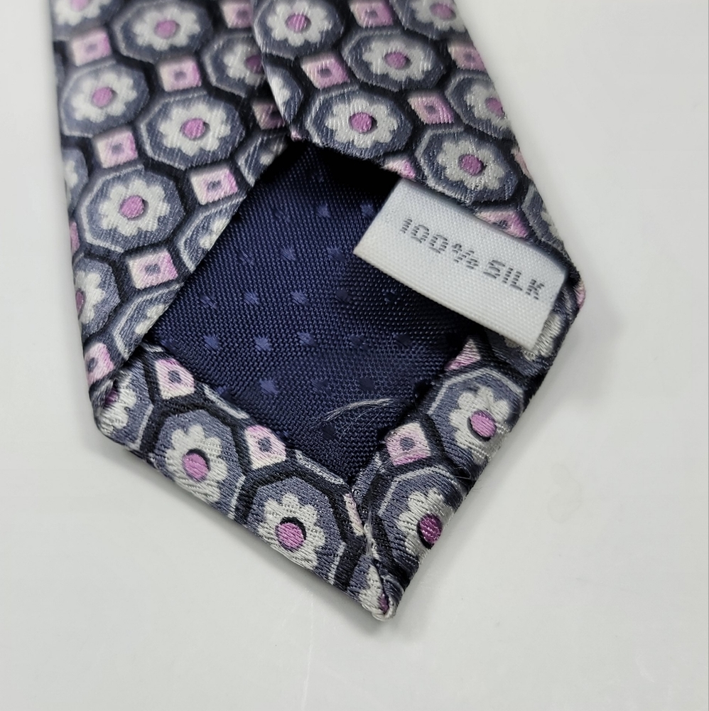 Pierre Cardin Men's Necktie 100% Pure Silk - Picture 5 of 5